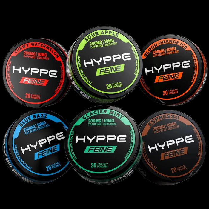 All six flavors